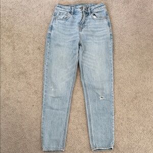 American Eagle Light Wash High-Rise Jeans